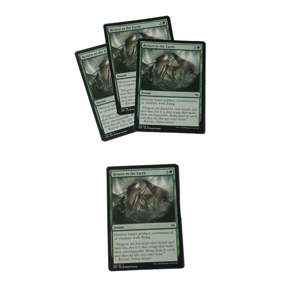 Return to the Earth 135 4X Magic The Gathering MTG Cards Instant  Mark Winters - Picture 1 of 3
